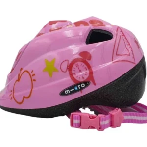 MICRO FLY KIDS HELMET – PINK - Image 2