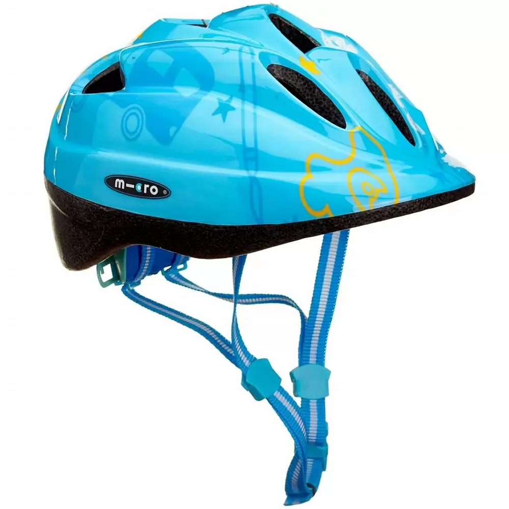 Micro Fly Kids Helmet - Blue - Image 2