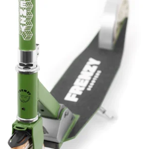 Frenzy 205mm Dual Brake V4 Recreational Scooter - Green - Image 3