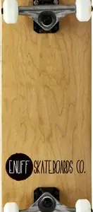 Enuff Logo Stain Skateboard - Natural - Image 4