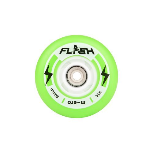 Micro Flash Wheels Set of 4 - Green - Image 2