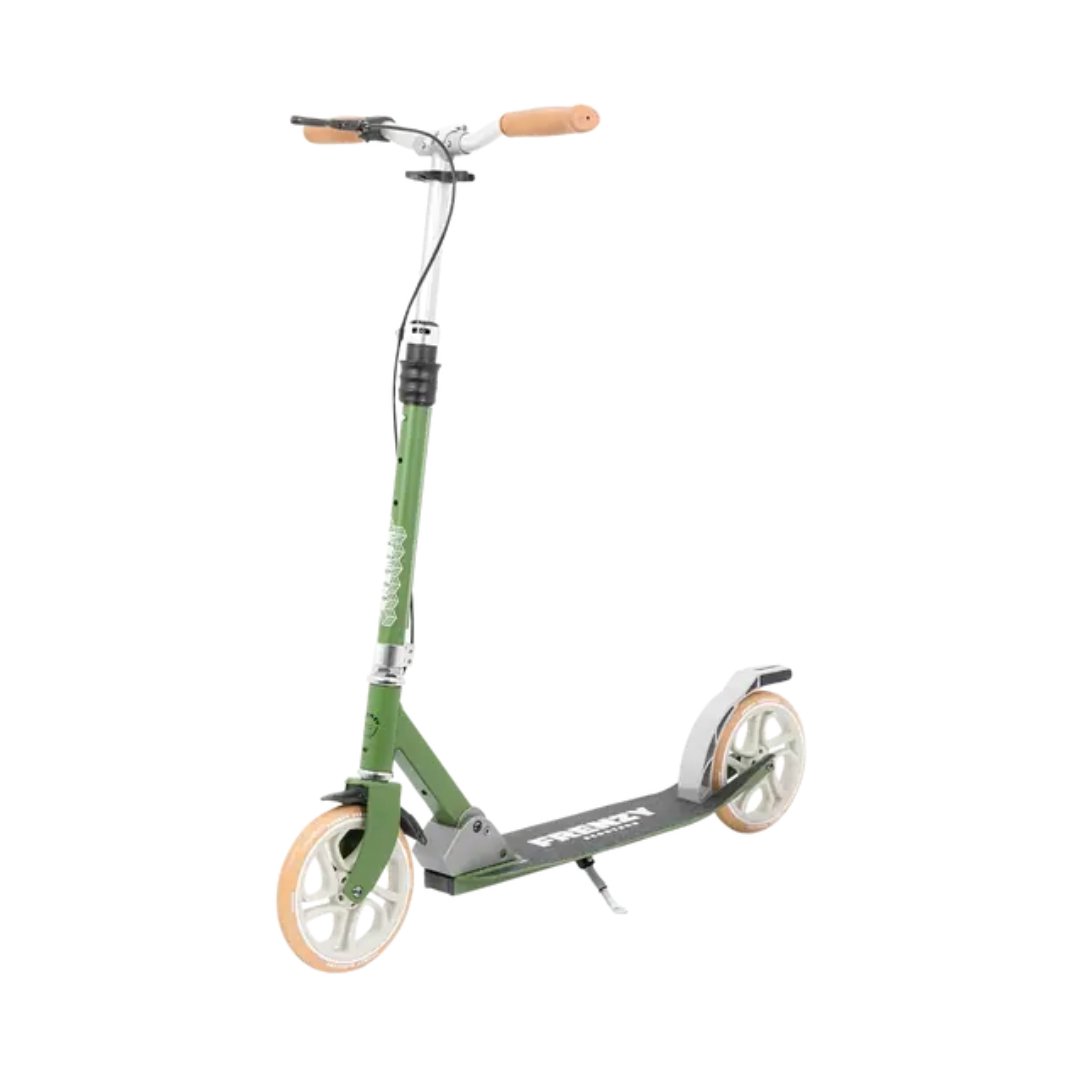 Frenzy 205mm Dual Brake V4 Recreational Scooter - Green