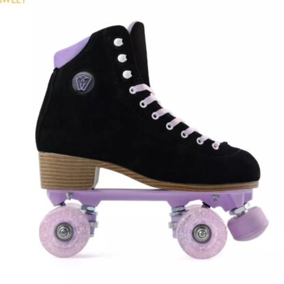 WINTERSWEET ROLLER SKATES – IRIS BLACK/PURPLE - Image 3