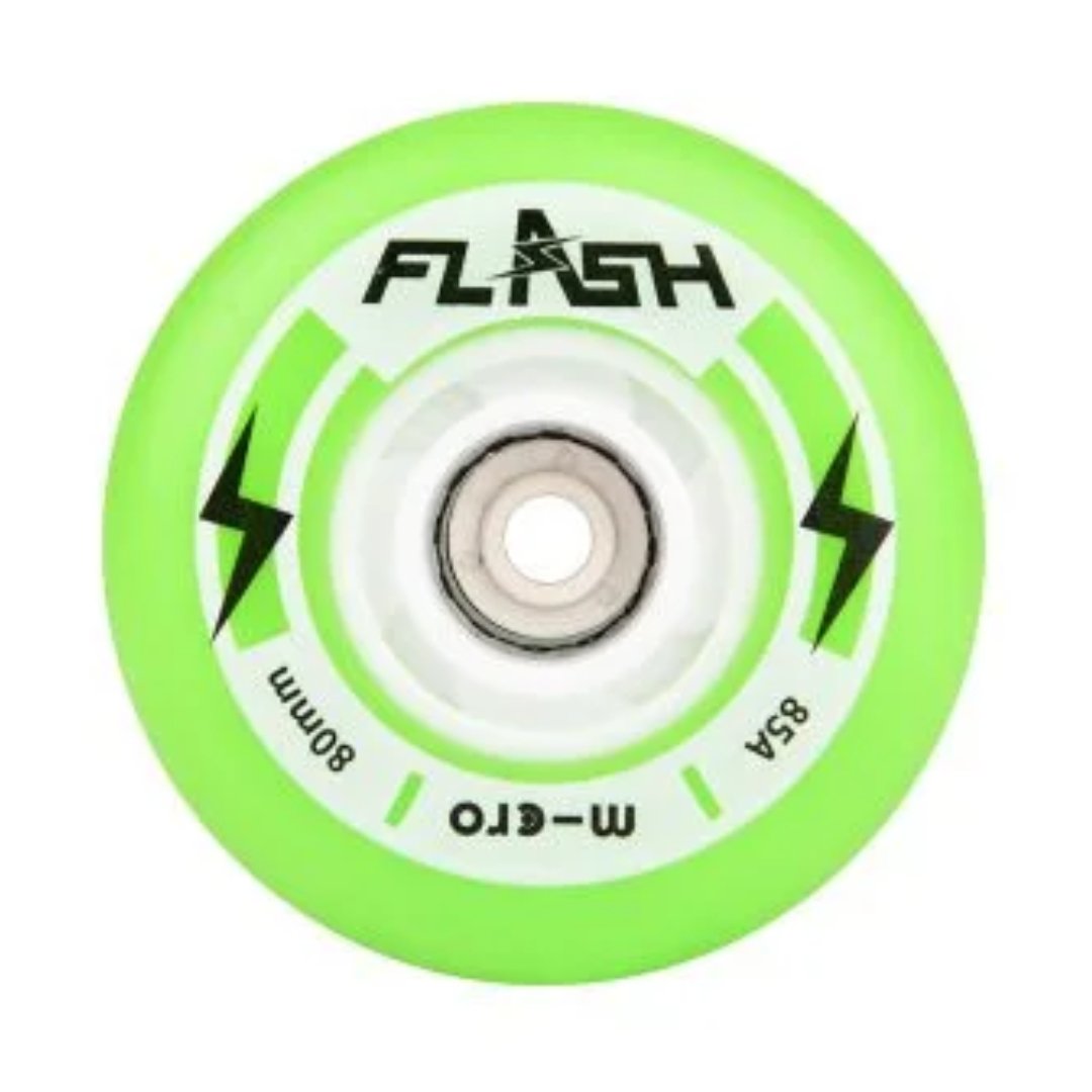 Micro Flash Wheels Set of 4 - Green