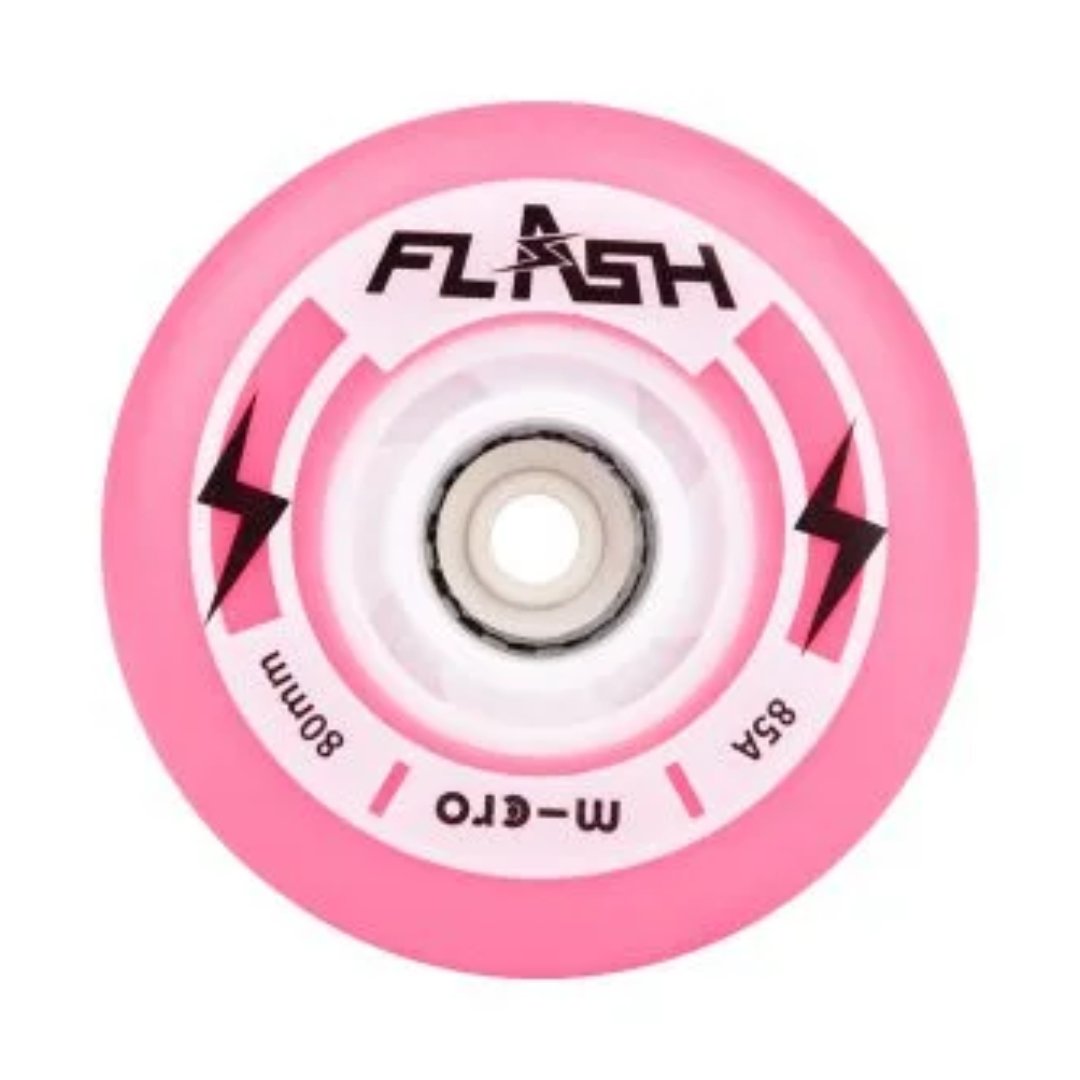 Micro Flash Wheels Set of 4 - Pink