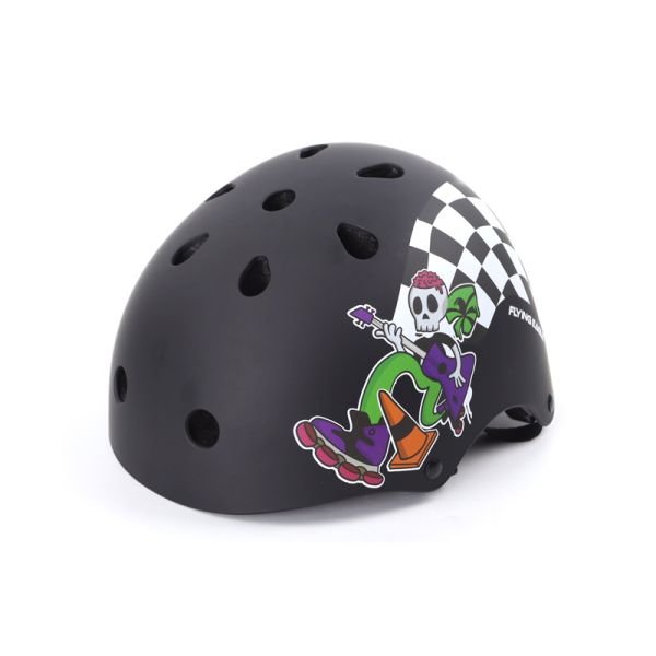 Flying Eagle Rider Junior Helmet - Black - Image 3