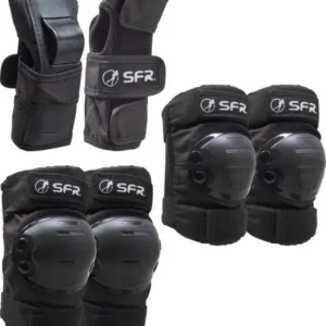 SFR Youth Ramp Triple Pad Set – Black - Image 2