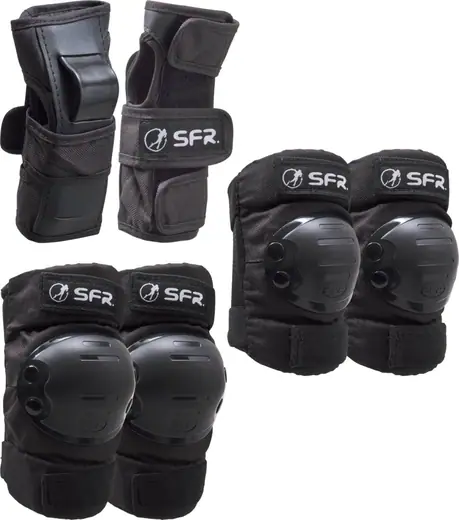 SFR Youth Ramp Triple Pad Set – Black - Image 2
