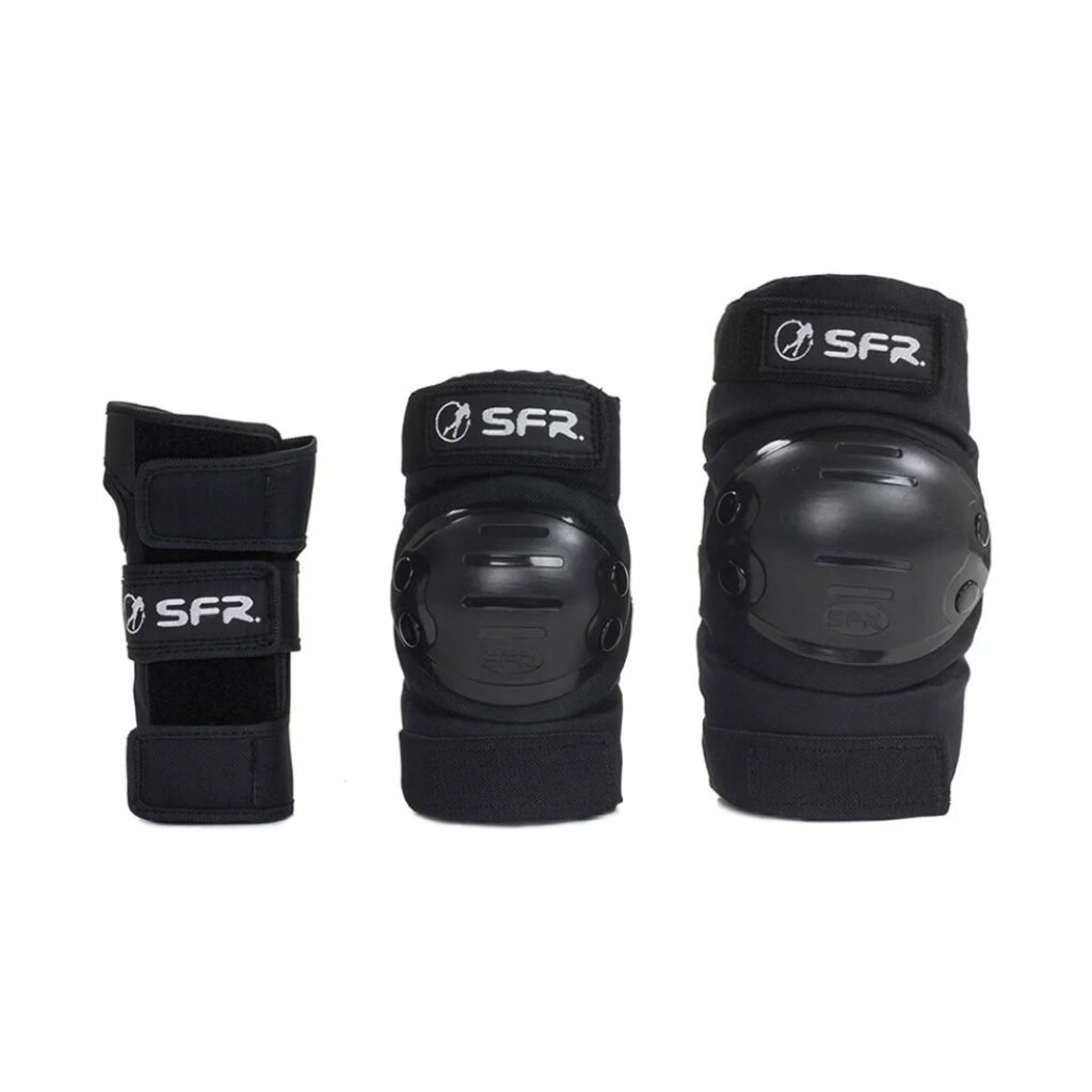 SFR Youth Ramp Triple Pad Set – Black