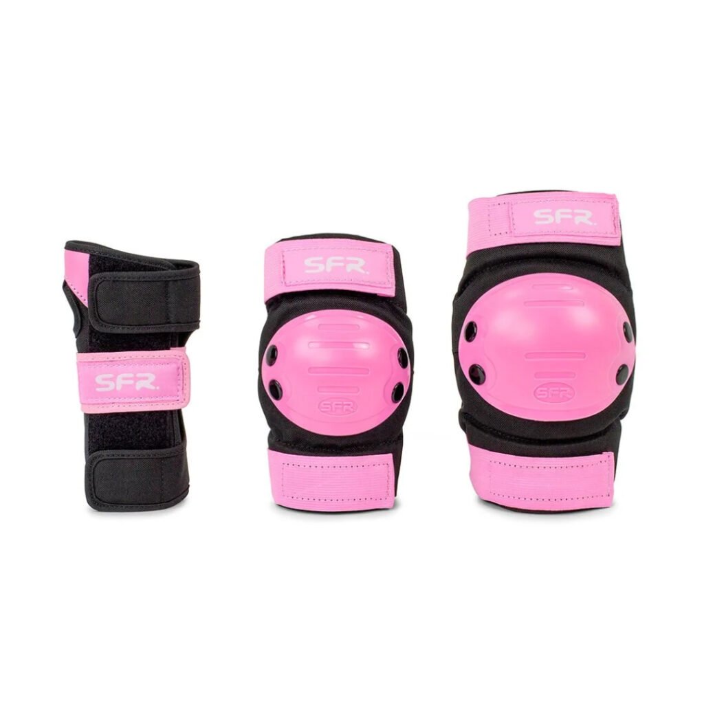 SFR Youth Ramp Triple Pad Set - Black/Pink