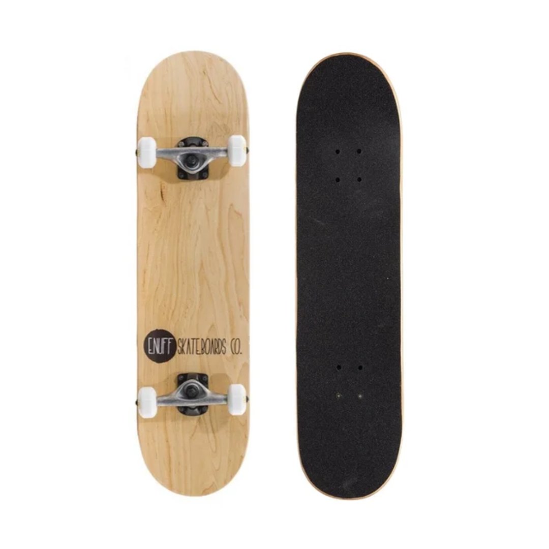 Enuff Logo Stain Skateboard - Natural